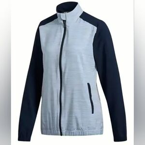 *Adidas* "Wind Golf Jacket" (wmns) Blue Full Zip DP5796